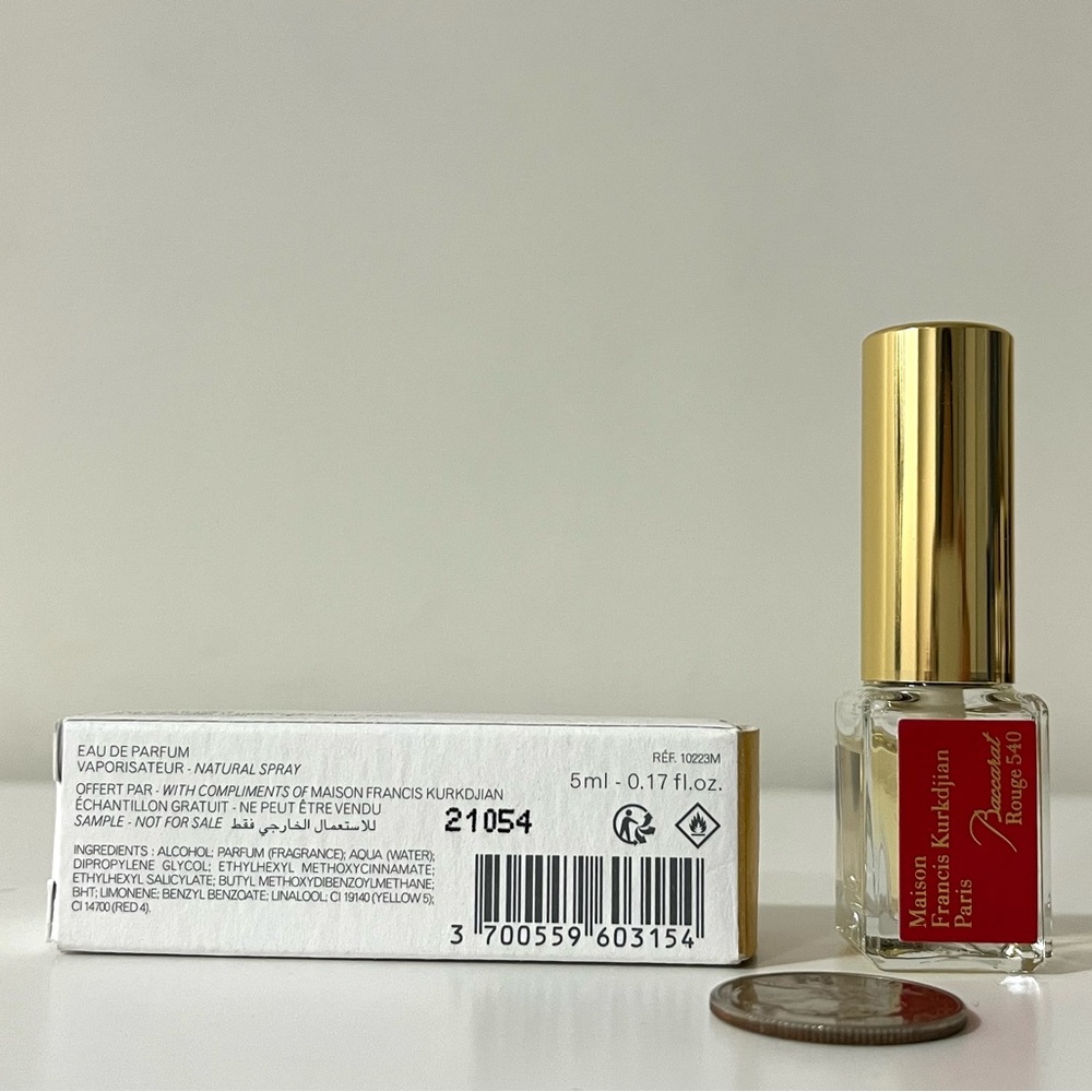 MFK Baccarat Rouge 540 5ml - Picture 3 of 4